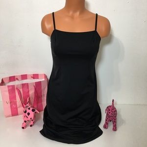 NEW VICTORIA’S SECRET BLACK SLIP MIDI DRESS